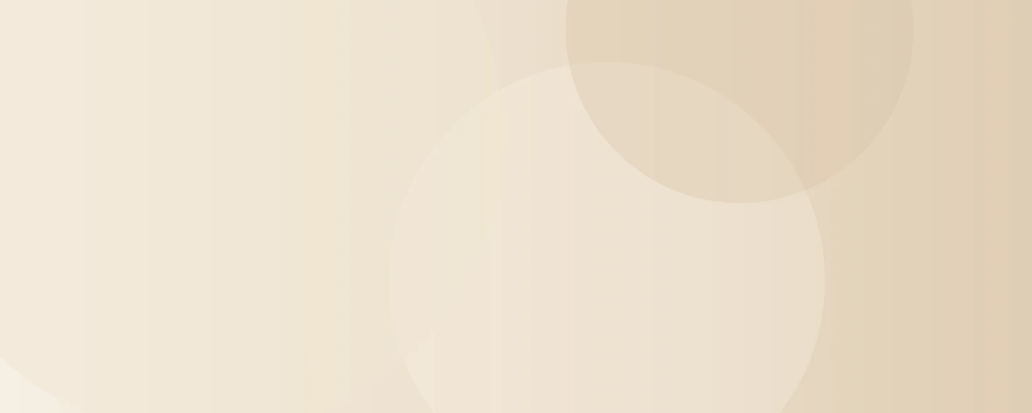 Soft latte beige gradient Notion cover with glowing warm orbs
