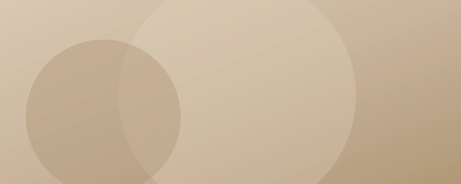 Deeper mocha brown gradient Notion cover with soft warm orbs