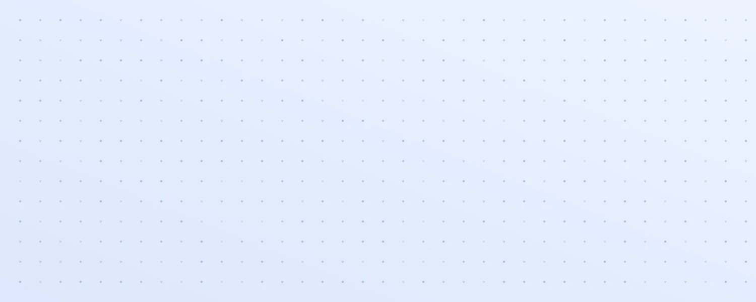 Powder blue Notion cover with a subtle dot grid pattern
