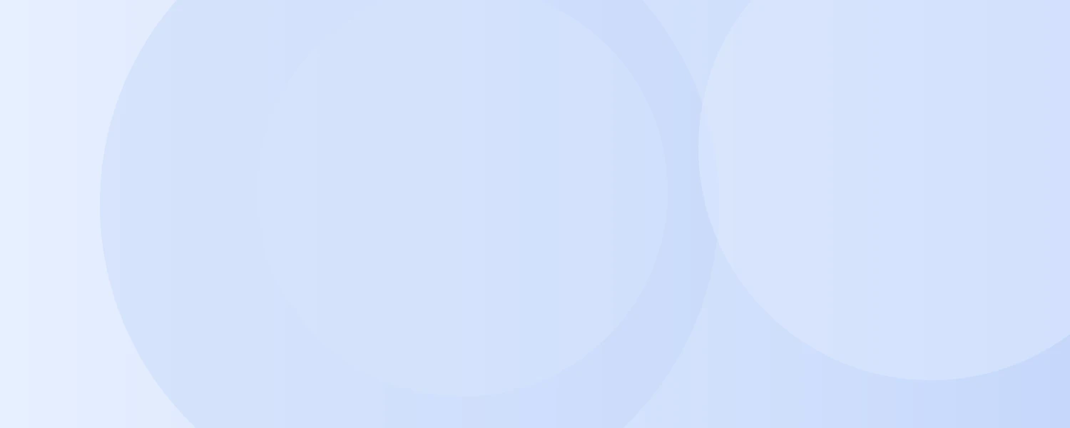 Pale blue gradient Notion cover with soft glowing orbs