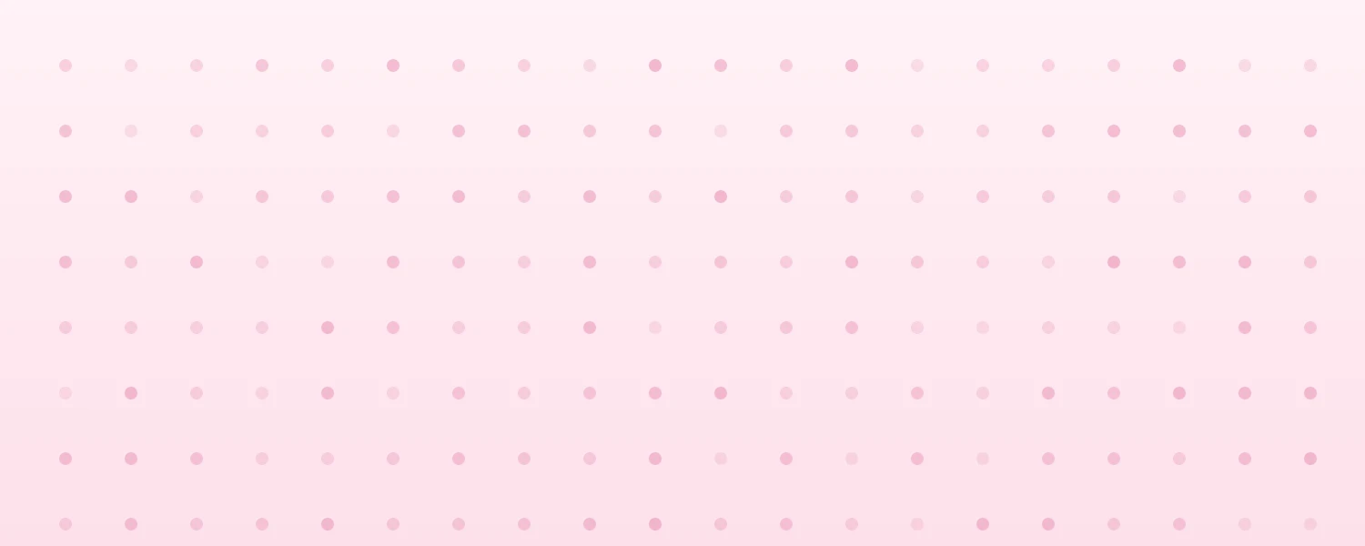 Cute pink Notion cover with oversized soft polka dots