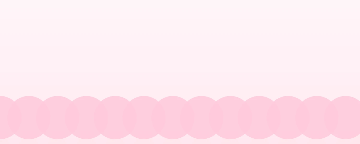 Cute pink Notion cover with a scalloped border along the bottom edge