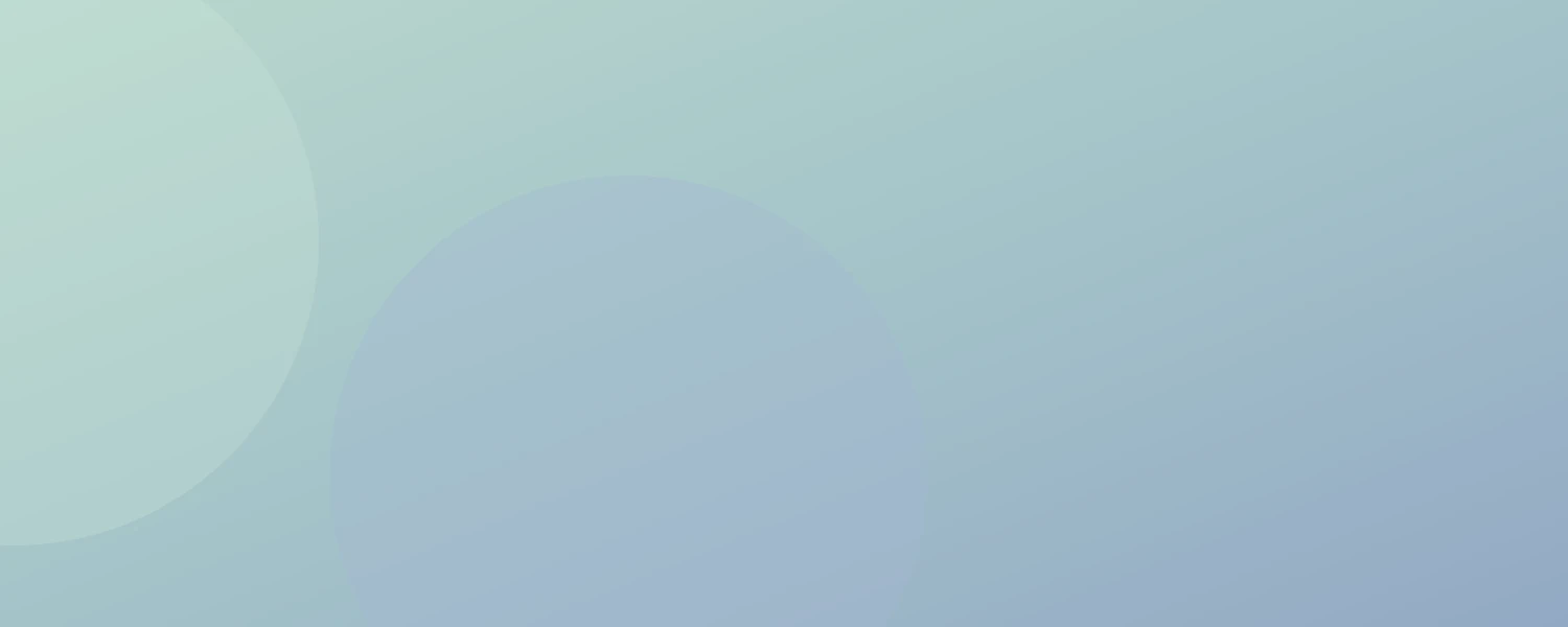 Muted gradient Notion cover from soft emerald into slate blue