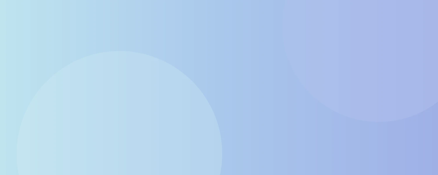 Gradient Notion cover blending pale aqua into periwinkle blue