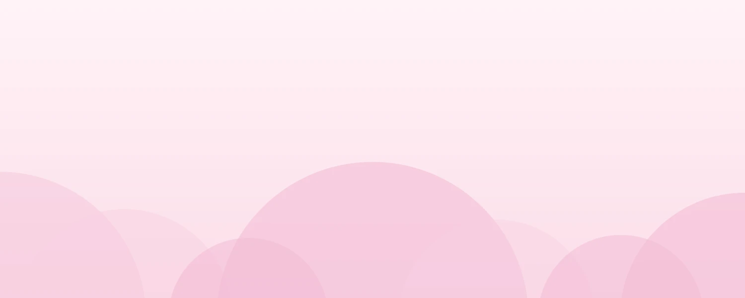 Pale pink Notion cover with overlapping soft arches rising from the bottom