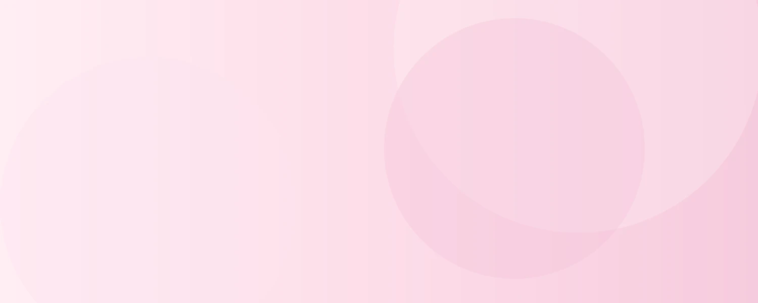 Blush pink gradient Notion cover with soft glowing orbs